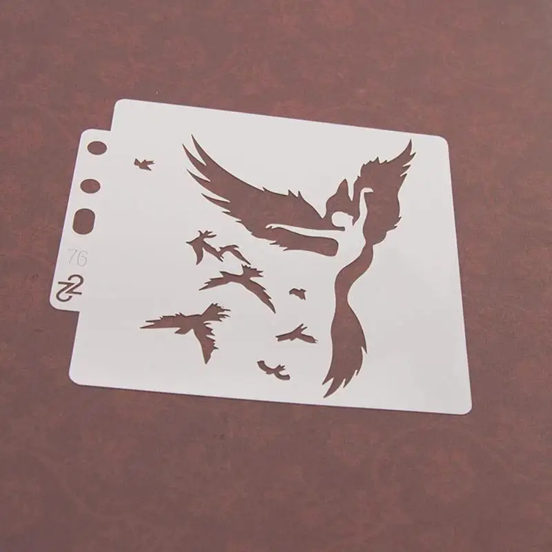 Трафарет с изображением танцора полый рисунок фотошаблон для украшения торта