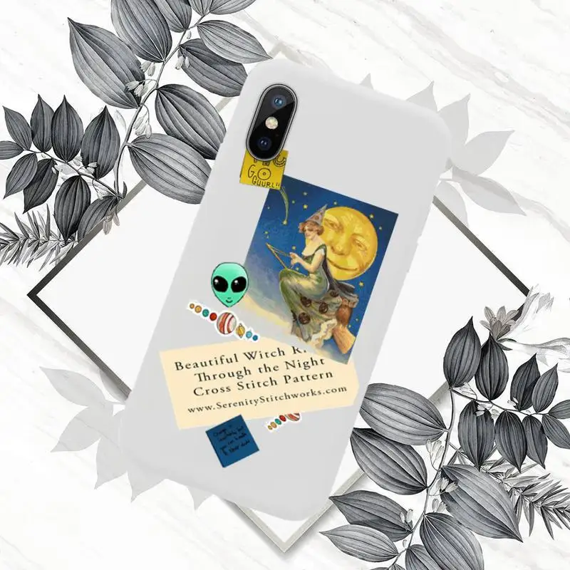 

painting Memo retro art aesthetics ins Phone Case White Candy Color for iPhone 11 12 mini pro XS MAX 8 7 6 6S Plus X SE 2020 XR