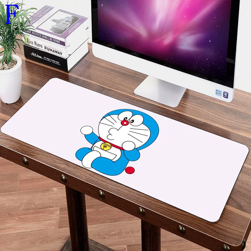 70x30 см большой игровой коврик для мыши из мультфильма Дораэмон аниме модный