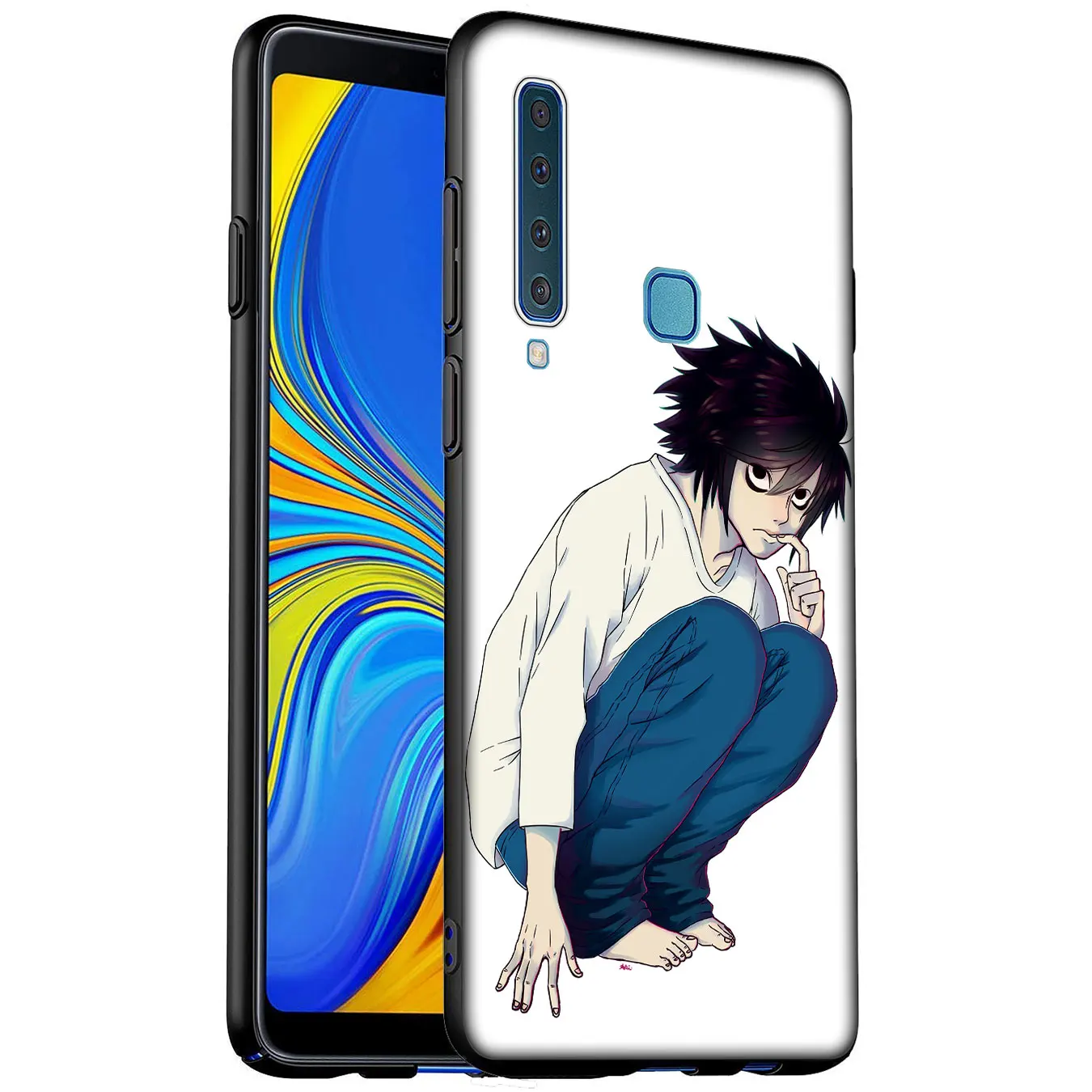 Death Note anime Soft Silicone Phone Case for Samsung Galaxy A6 A7 A8 A9 2018 A3 A5 2016 2017 9 8 10 Plus |
