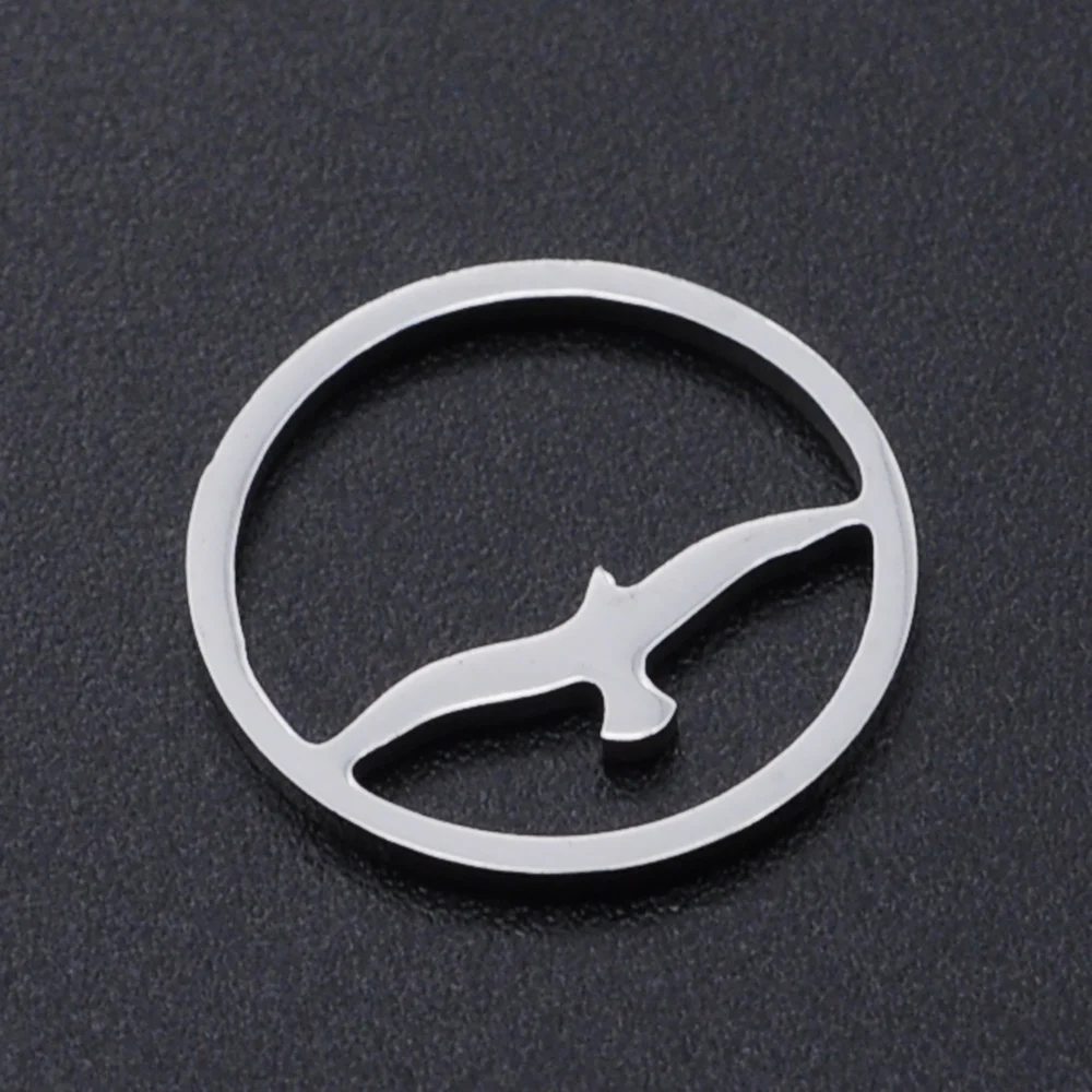 5 шт./лот 100% нержавеющая сталь Чайка Подвески оптовая продажа никогда не тускнеют