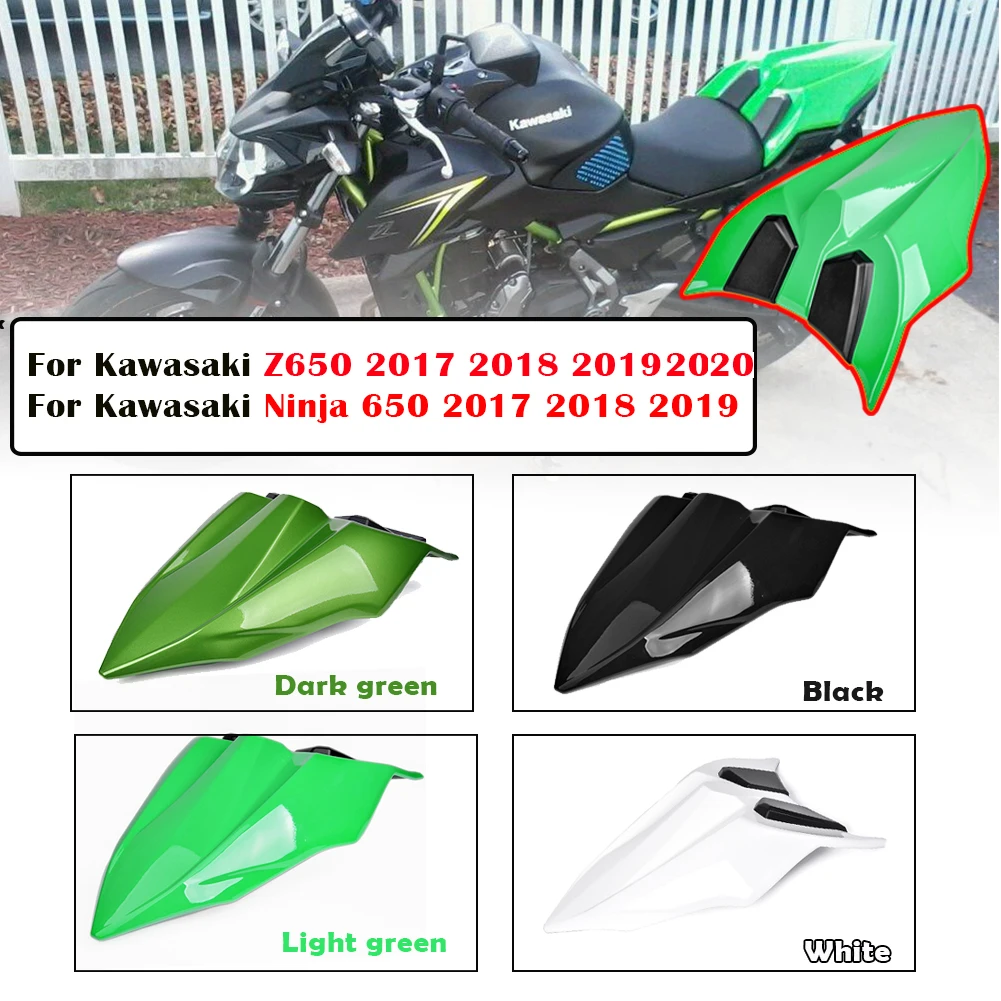 Чехол на заднее сиденье мотоцикла накладка для Kawasaki Z650 NINJA 650 2017 2020 Z 18 19 аксессуары