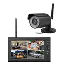 SmartYIBA DVR NVR наборы 7 дюймов TFT цифровая 2,4G Беспроводная камера система наблюдения 720P Домашняя безопасность комплект видеонаблюдения