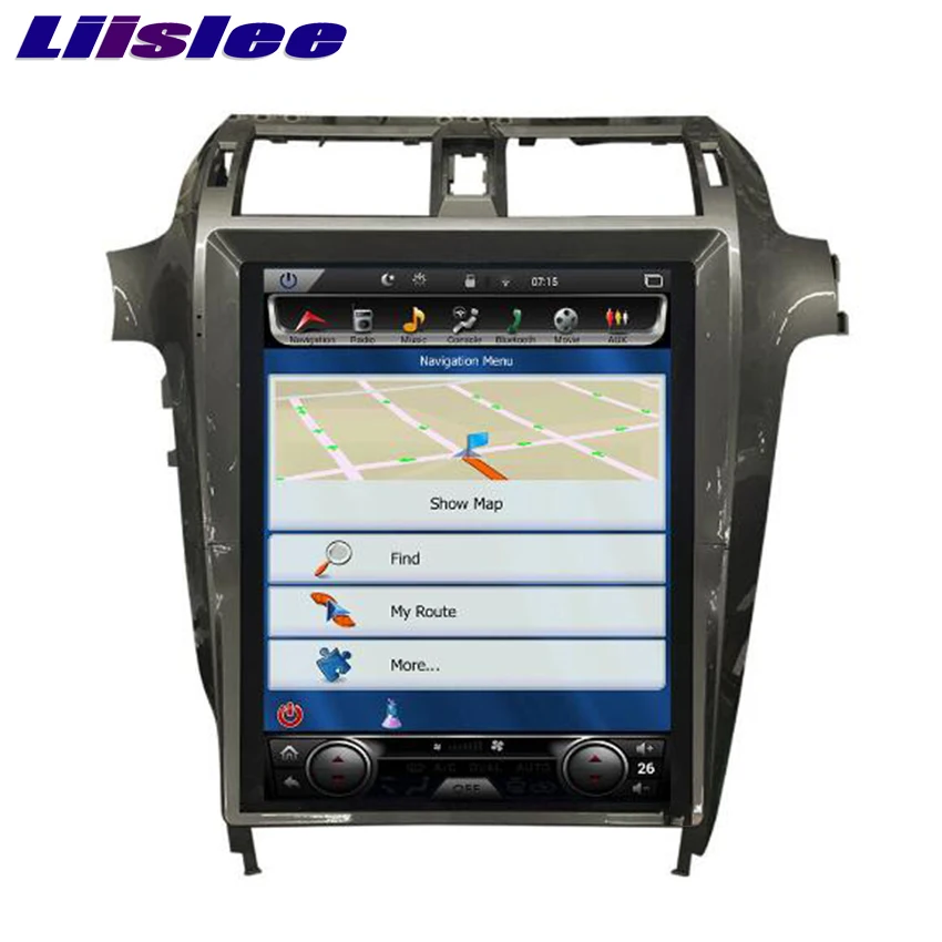 Liislee 2 din Android для Lexus GX460 большой экран Автомобильный мультимедийный плеер GPS