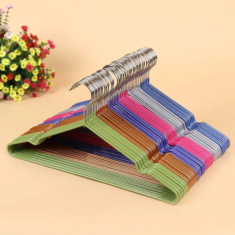 41X19CM 10 шт разноцветных резиновых & нержавеющие стальные вешалки бельевые