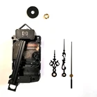 Ostar F333 стрелочный кварцевый механизм с маятниковыми приводными блоками, пластиковым Wiggler и hands 9301 #, черная принадлежность для часов