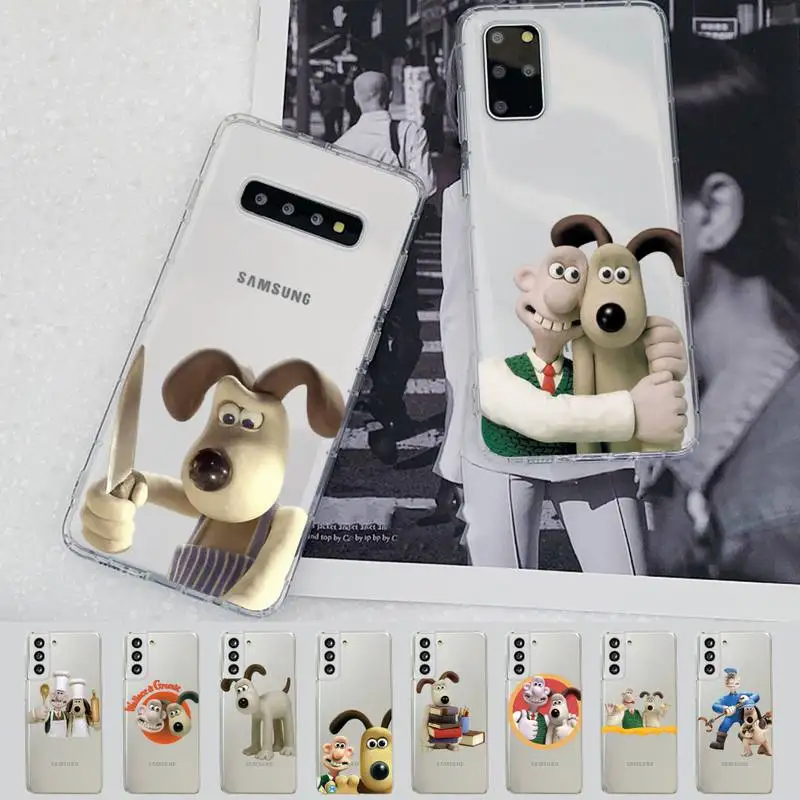 

Cute salute dog cartoon Phone Case For Samsung A 51 30s 71 21s 70 10 31 30 52 12 40 S20 21 plus lite UlTRA
