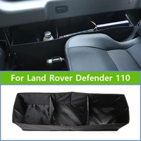 black cotton for land rover defender 110 130 2009 2018 for defender 90 car interior rear side box storage bag car accessories