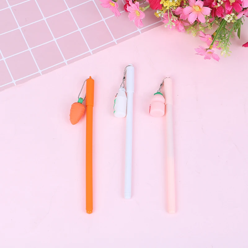 1 шт. Корейская Милая Канцелярия бутылка для молока морковь Япония гелевая ручка