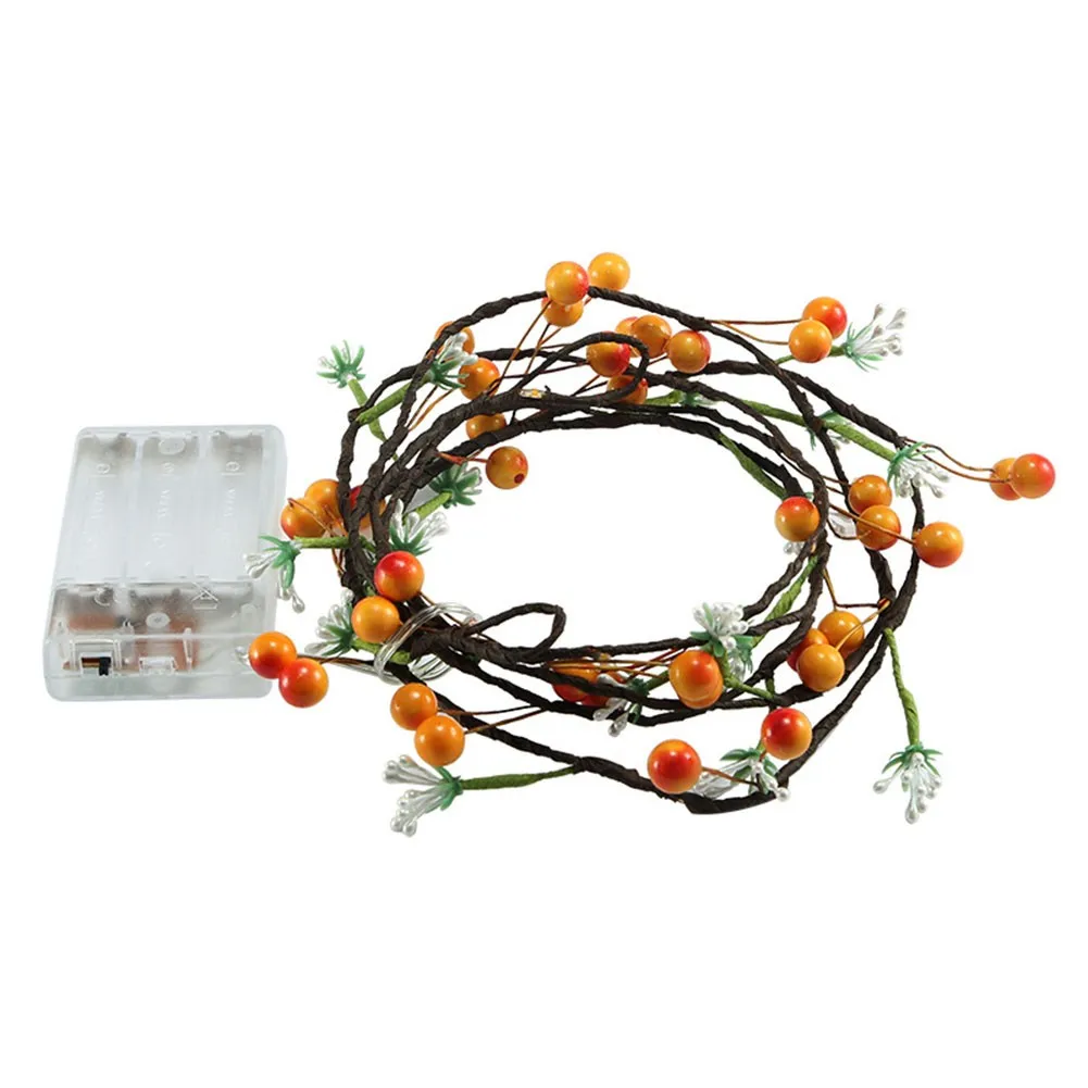 

Christmas Decor berry LED string light Fairy Garland Curtain Lamp For Home Holiday Decorative New Year Lamp