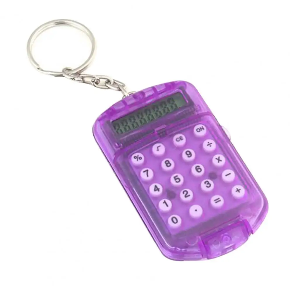 

Auxiliary Useful Tiny Small Kids Calculator Electronic Pocket Calculator Lovely for Office