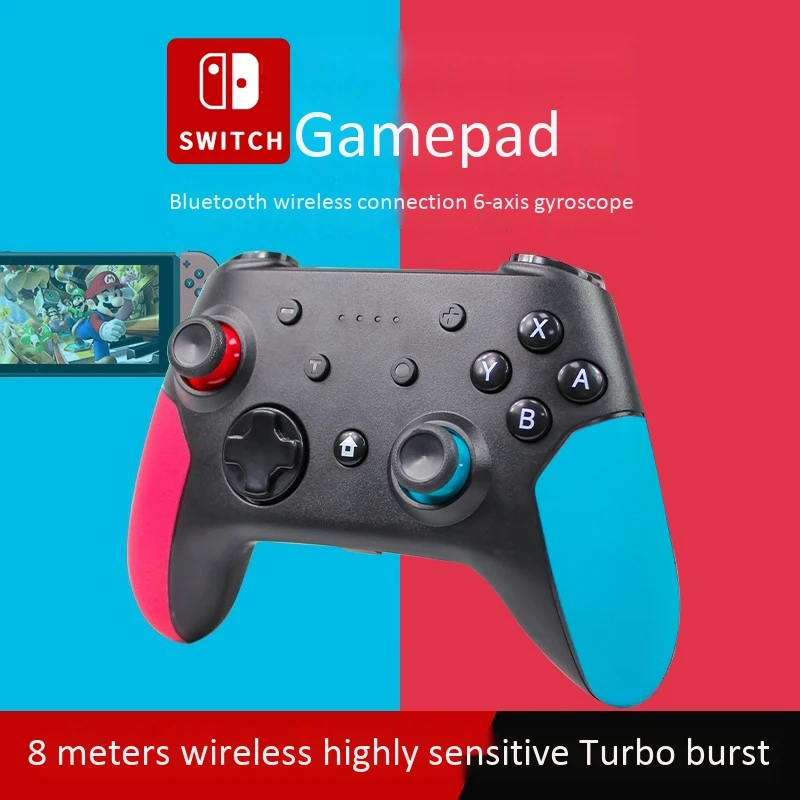 Беспроводной игровой контроллер Switch Pro Bluetooth геймпад для Nintendo ПК поддержка Gyro Axis