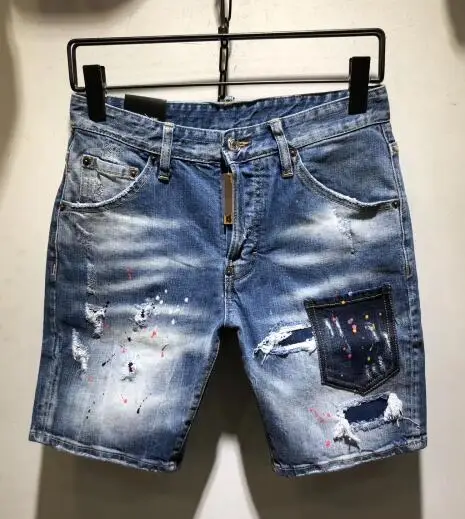 

NEW Men Jeans Ripped for Men Skinny DSQ D2 Jeans Pants Men Jeans Zipper Outwear Man Pants 1 order