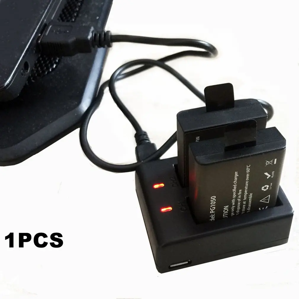 USB двойное зарядное устройство аккумуляторная литий-ионная камера зарядное устройство для eken H9 H9R H3 H3R H8PRO H8R H8 pro спортивная Экшн-камера