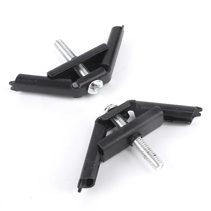 

6Set 118 Type Metal Electric box Repair Clip Kit Tighten Loose outlets switches Socket Works on wall Plastic Back Box Easy Fix