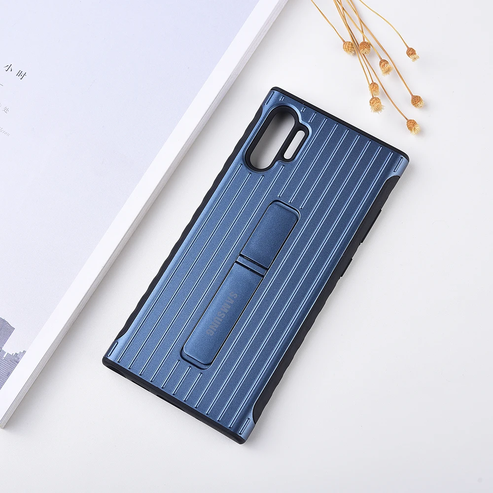 Оригинальный защитный чехол для Samsung Galaxy Note 10 Plus note + жесткий бронированный с