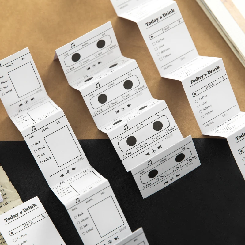 Наклейки в стиле ретро 1 шт.|Канцелярские наклейки| |