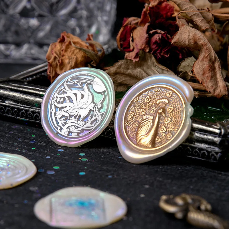 8 Colors Wax Seal Stamp Gold Powder Cream Glitter Pearl Color Aurora Retro Scrapbooking for Envelope Wedding Invitation Diy | Дом и сад