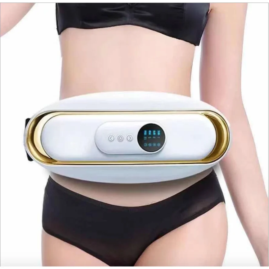 

Abdominal Massager Vibration Fat Removal Machine Warming Abdomen Hot Compress Kneading Massage Belt Massager