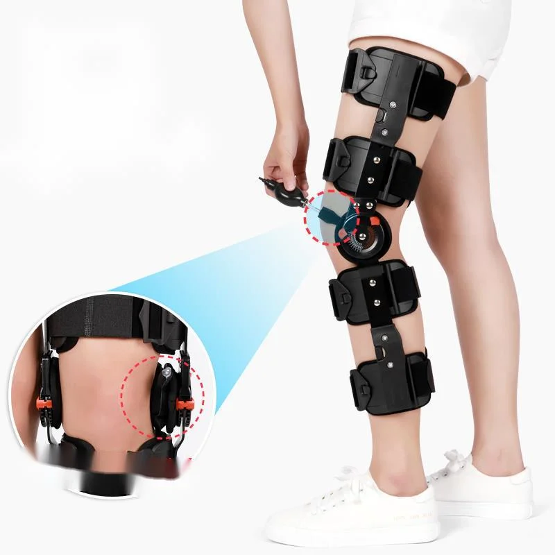 

Adjustable knee posture corrector lightweight aluminum alloy fracture back support breathable non-slip ligament injury protector
