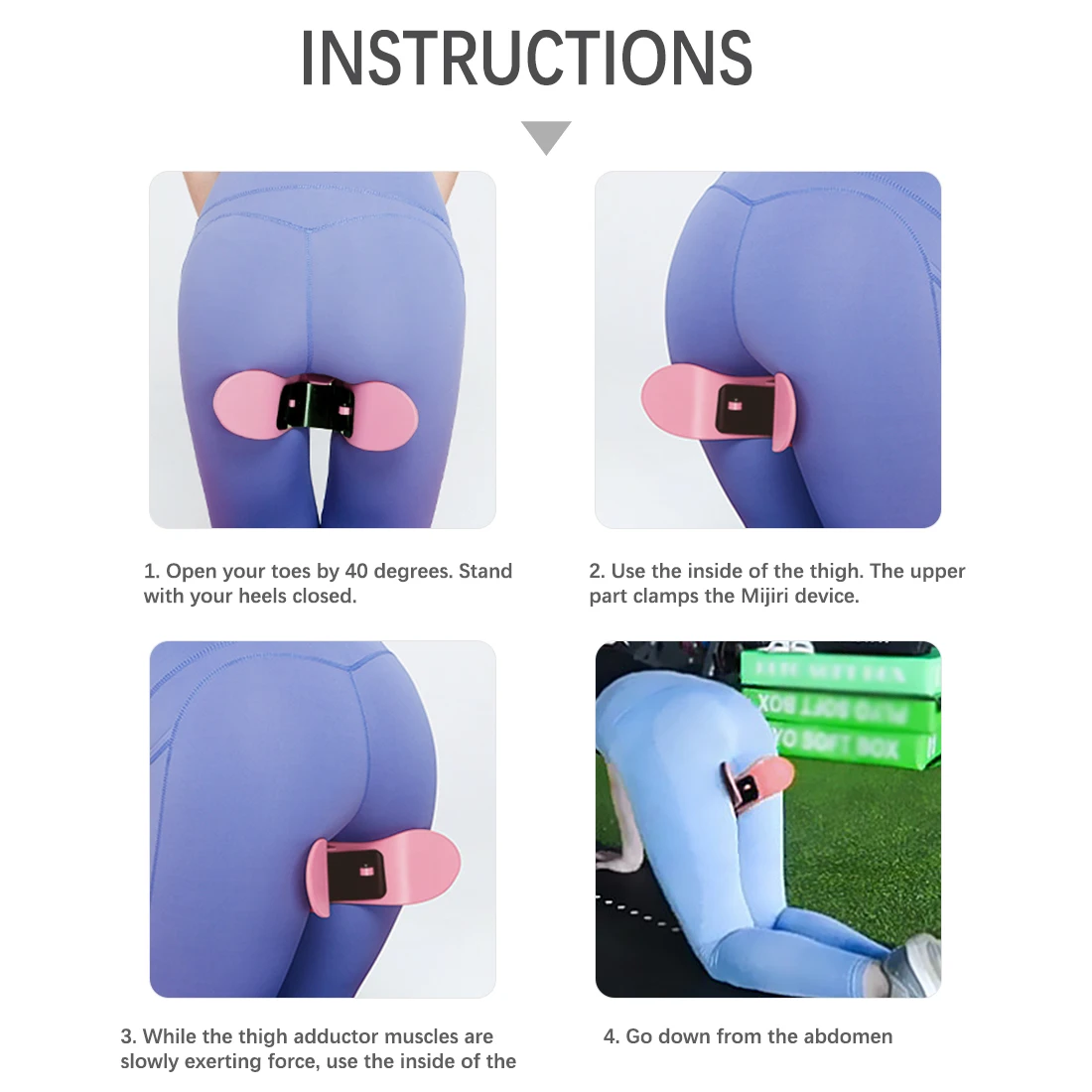 Идеальный тренажер для мышц тазового дна домашняя коррекция ягодиц в