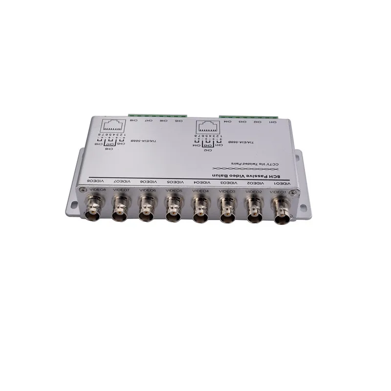 8Ch пассивный видео Balun BNC для UTP RJ45 Cat5 камера Dvr трансивер | Безопасность и защита