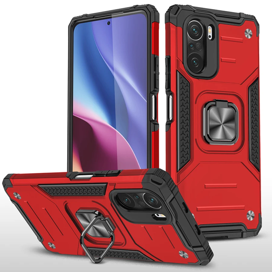 

Mi 11i Luxury Bumper Armor Case For Xiaomi 11i 11 i Ring 360 Pretect Back Phone Cover Mi 11i Shockproof Case Xiaomi 11i Fundas