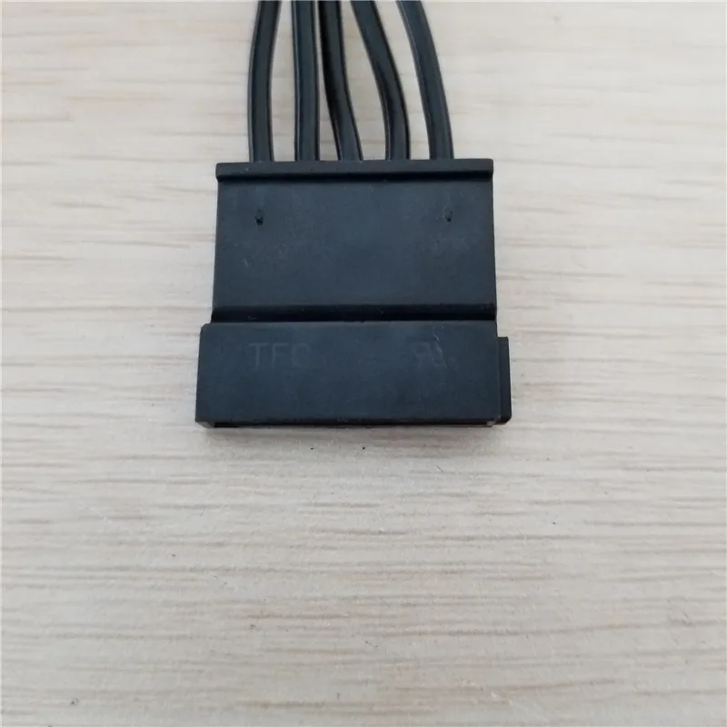 Кабель питания для ПК сервера 10 шт./лот SATA 15 контактов от 1 до 5 разъемов |