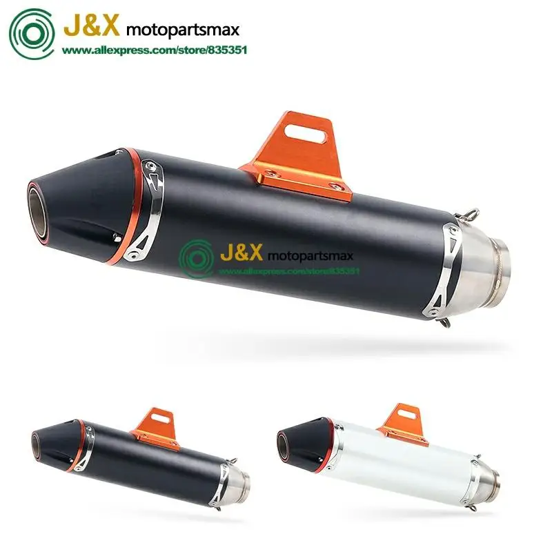 Глушитель выхлопной трубы из нержавеющей стали для мотоцикла среднее звено