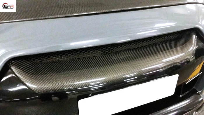 Автомобиль-Bodykits для Nissan R35 GTR 09-11 углеродного волокна GT-R OEM Передняя решетка