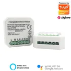 Регулятор-переключатель Zigbee Smart Home Tuya, 1, 2 комплекта, 220 В, с нейтральным двухсторонним беспроводным управлением, работает с Alexa, Google Home