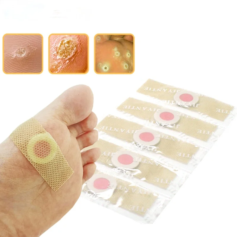 

24pcs Foot Corn Removal Killer Calluses Plantar Warts Thorn Pain Relief Curative Plaster Medical Sticker Curative Plaster