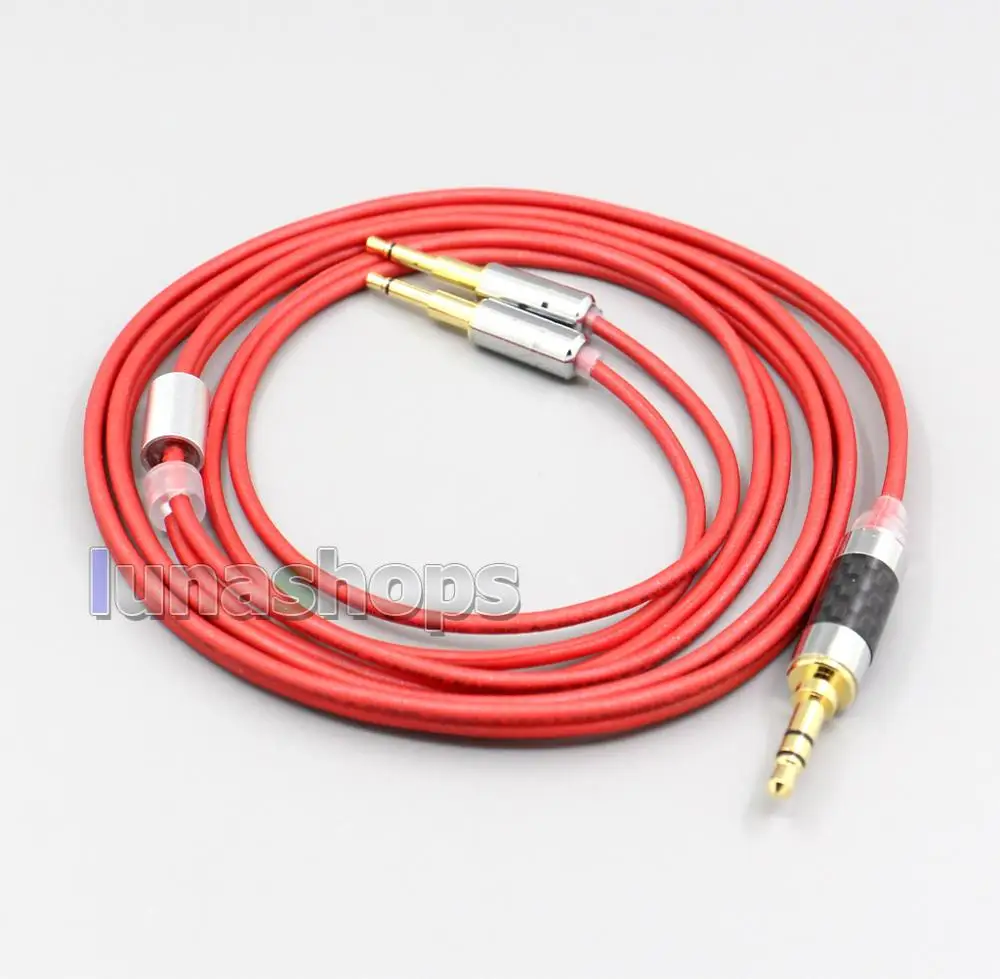 LN006663 XLR 3.5mm 99% Pure PCOCC Earphone Cable For Oppo PM-1 PM-2 Planar Magnetic 1MORE H1707 Sonus Faber Pryma Headphone | Электроника