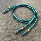 Hi-Fi ортофон 8NX кабель RCA усилитель CD Hi-end позолоченный OFC медный аудиокабель RCA