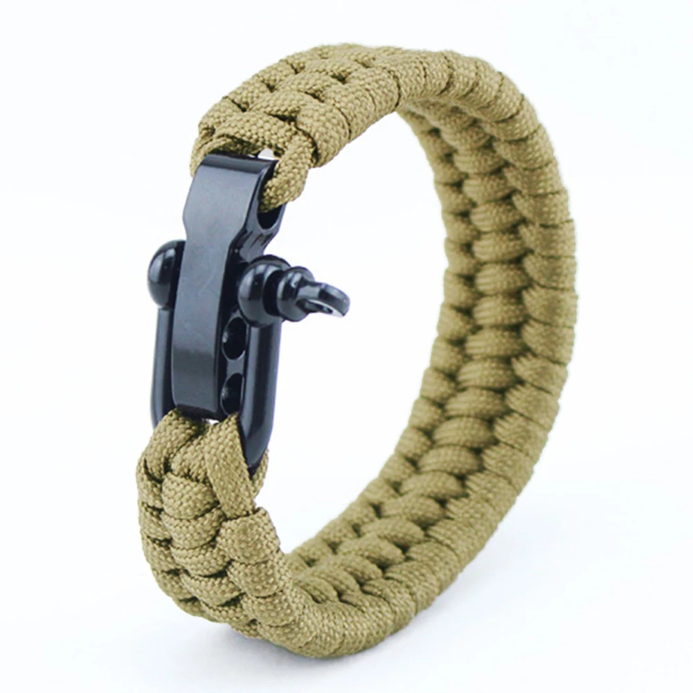 Шестерня Paracord тактическая веревка многофункциональная походная выживания запястья спасательный открытый