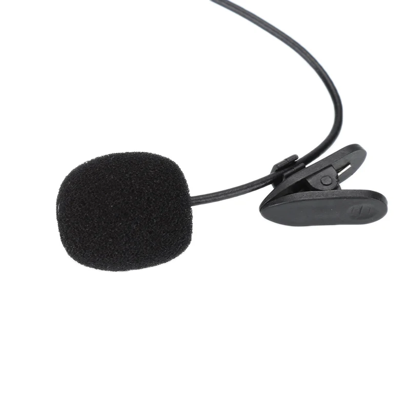10pcs 3.5m Mini Portable Microphone Condenser Clip-on Lapel Lavalier Audio 3.5mm Collar Mic TSLM1 | Электроника