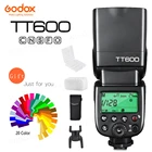 Беспроводная вспышка Godox TT600, 2,4G, GN60, для камер Canon, Nikon, Sony, Pentax, Olympus, Fujifilm, Samsung, Sigma