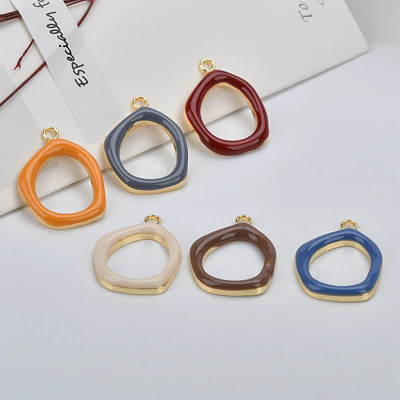 Осень и зима простой кулон Moran Di цветной сплав капли масла DIY ювелирные изделия