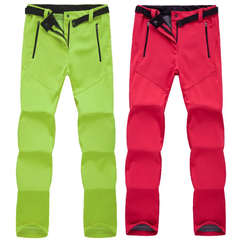 Осень зима флисовые штаны с защитой от ветра дышащий теплые брюки розничная