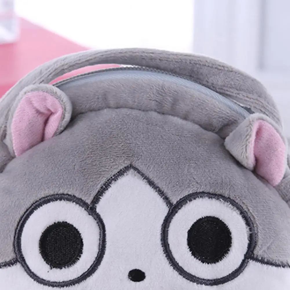 Изысканная сумка на плечо мягкий плюшевый кошелек для мелочи с рисунком панды