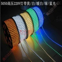 220v led strip red yellow blue green white warm white pink ice blue highlighted high quality lamp bar 60ledsm
