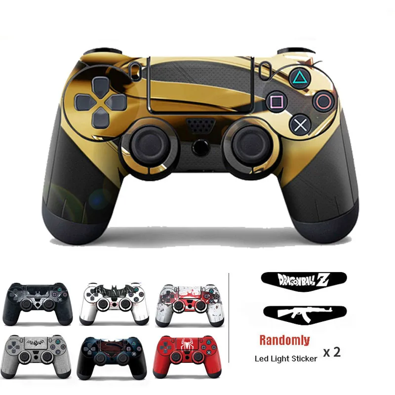 Защитная крышка Стикеры для PS4 корпус контроллера кожного покрова Playstation 4 Pro Slim