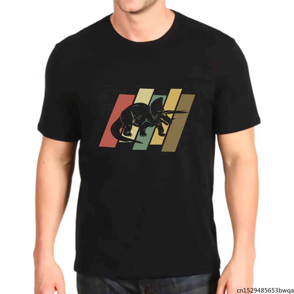 

Vintage Triceratops Retro Dinosaur Gift Premium Anime Best Seller Top Men's T-shirt Graphic New Kawaii T Shirt