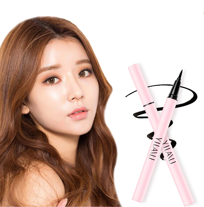 YILAILI подводка для глаз водостойкая влагостойкая Сверхтонкая сушка макияж не