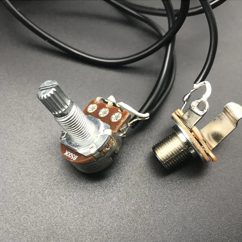 Звукосниматель гитары пьезо преобразователь предварительный проводной