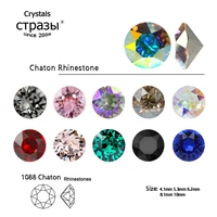 ctpa3bi crystal 10pcs 6 2mm rhinestones strass oval jewels glass beads glitter stones for clothes accessories decoration