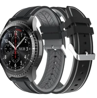 22mm watchband strap for samsung gear s3 classic frontier galaxy watch 46mm 3 45mm bands replacement wristband sport belt