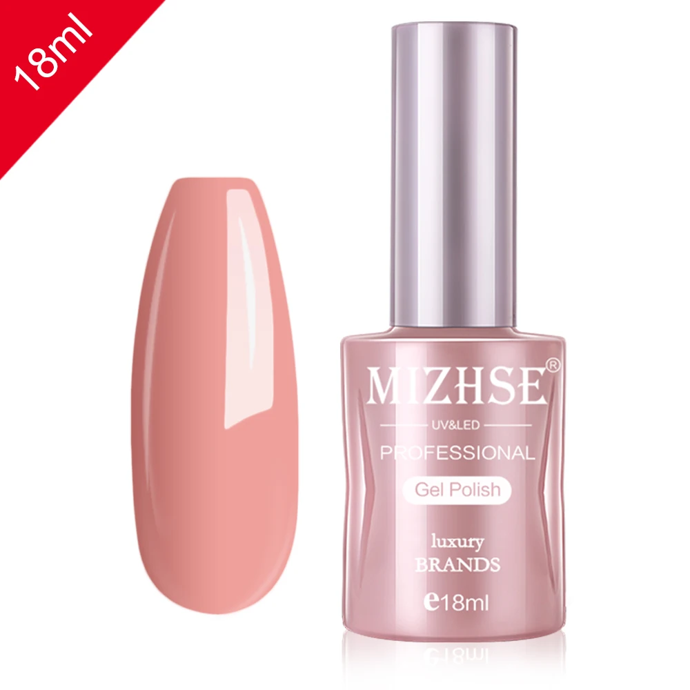 BBF002 MIZHSE Гель-лак для ногтей 18 мл замачиваемый УФ светодиодный гель для ногтей чистый цвет Гель-лак для маникюра модный дизайн ногтей - Цвет: BBF002