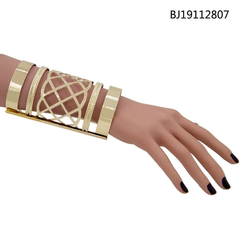 

Yulaili Statement Big Bracelet For Women Jewelry Femme Alloy Cuff Bangle Stage Party Accessories Free Shipping
