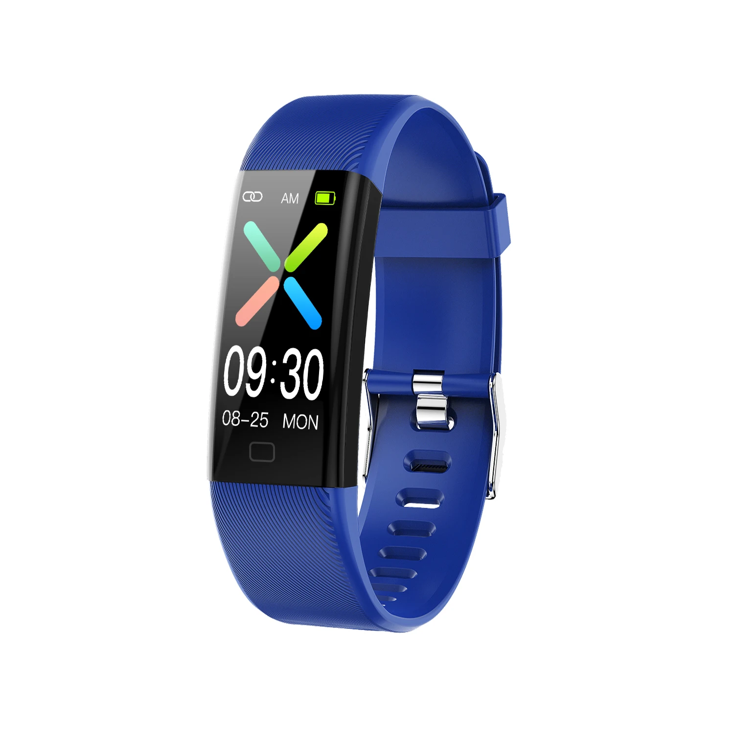 

F07T Smart Watch Bluetooth 4.0 KX023 Multi-Screen Heart Rate Temperature Bracelet 100MAH Oximeter IP67 Waterproof Sports Watch